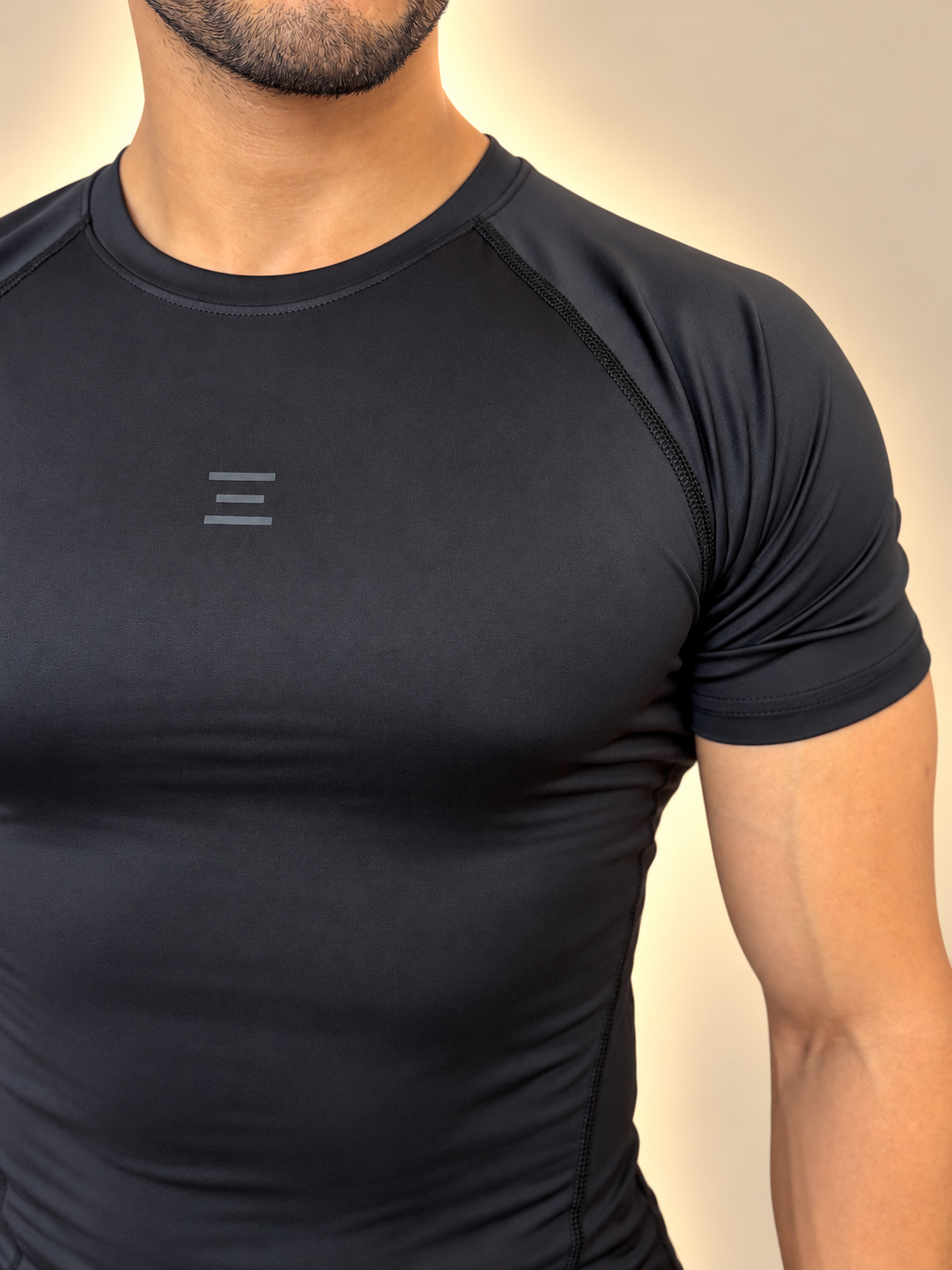 Aethrix Core Compression Training Tee (Black)