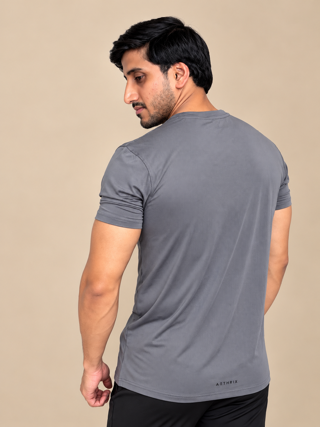 AETHRIX WaffleFlex T-Shirt – Slate