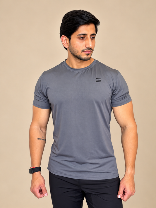 AETHRIX WaffleFlex T-Shirt – Slate
