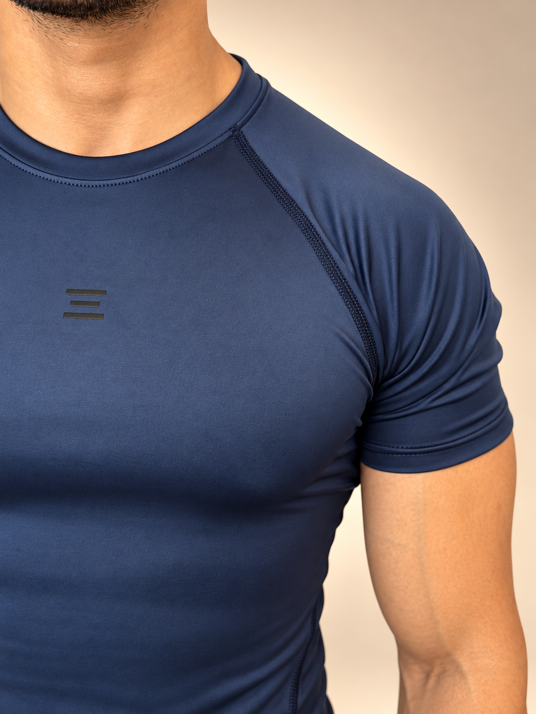Aethrix Core Compression Training Tee (Blue)
