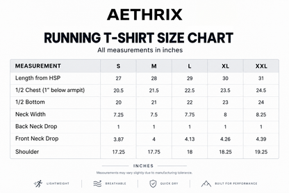 AETHRIX Performance Ribbed Training T-Shirt