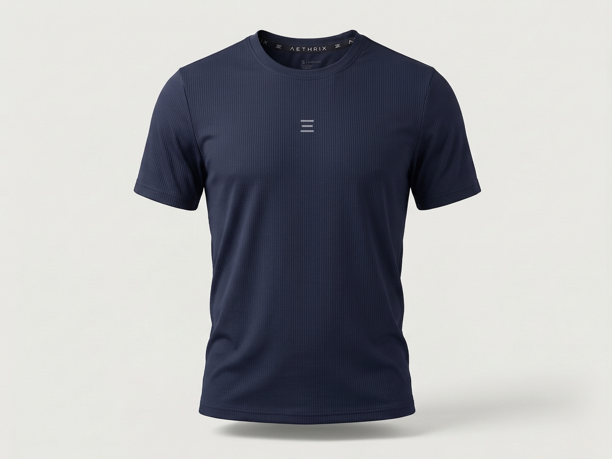 AETHRIX Performance Ribbed Training T-Shirt