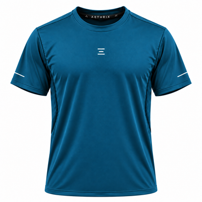 AETHRIX AeroSprint Performance T-Shirt (TEAL)