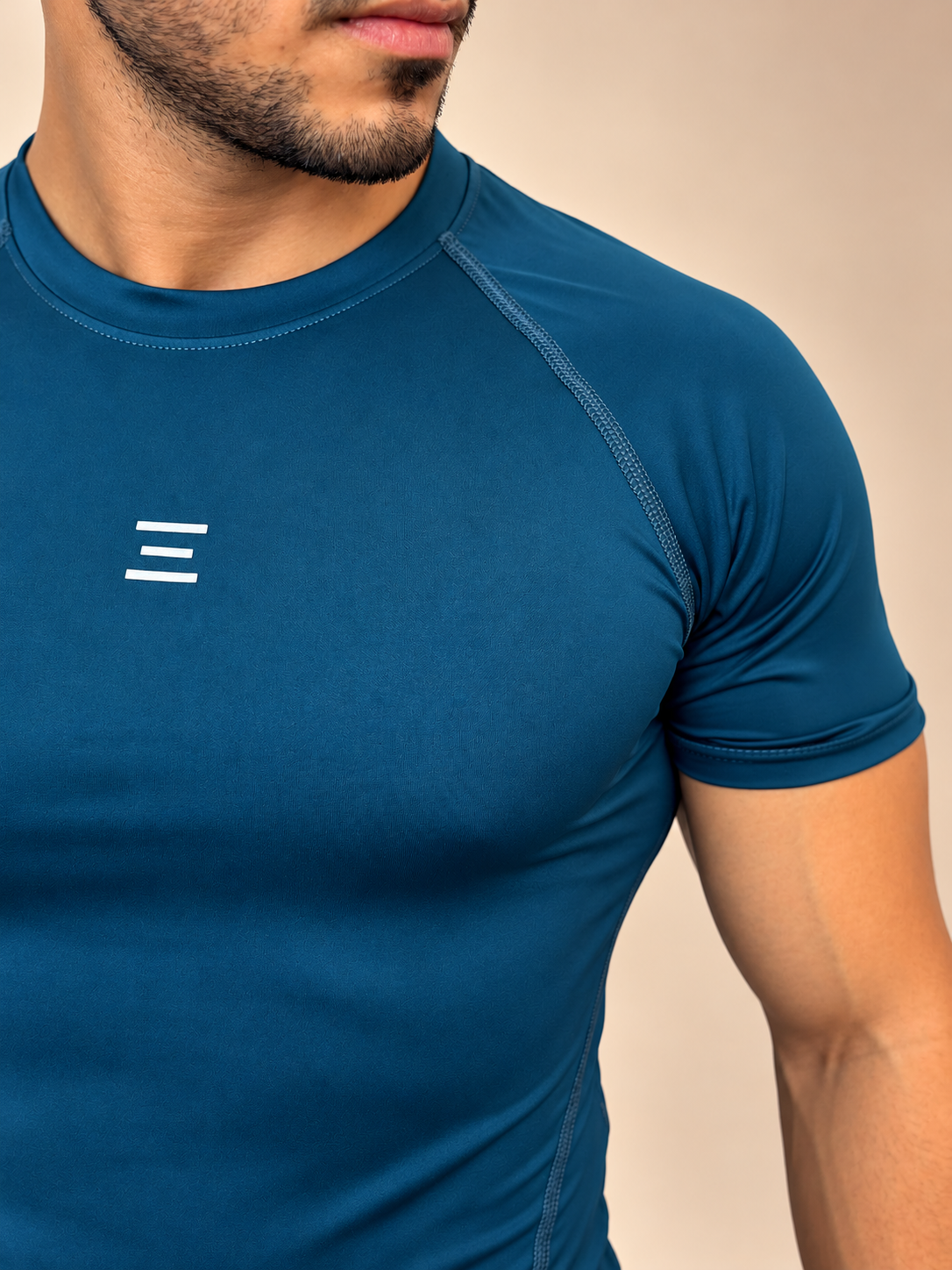 Aethrix Core Compression Training Tee (Airforce)