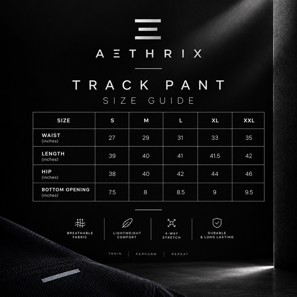 Aethrix Core Track Pant (Black)