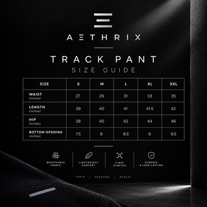 Aethrix Core Track Pant (Black)